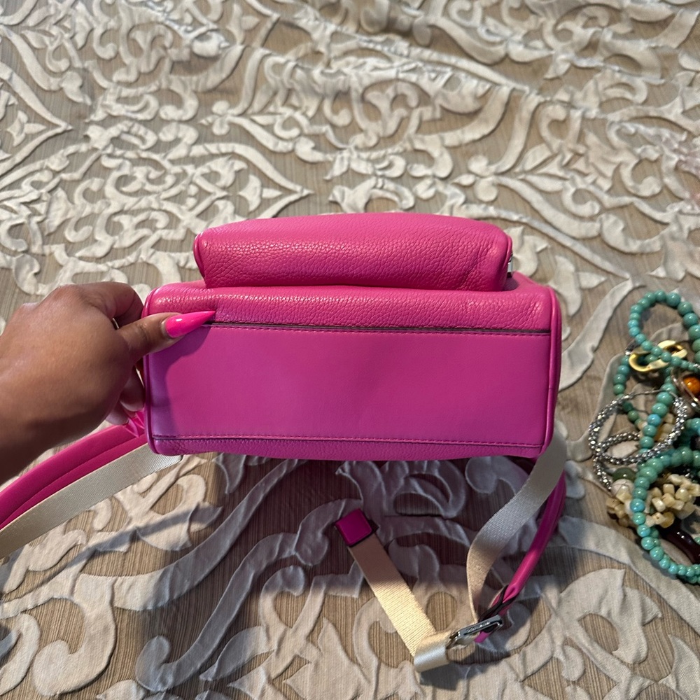 Michael Kors Fuchsia Backpack - Picture 9 of 9